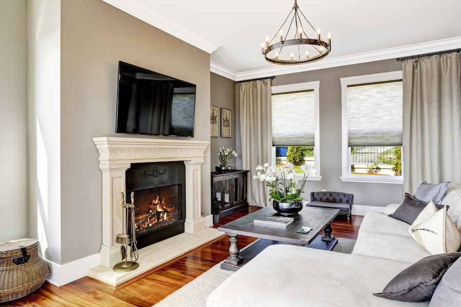Layers of light can enhance a room’s aesthetic appeal.